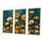 Toile naturelle avec cadre flottant