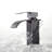 Contemporary Bathroom Sink Faucet - 1 Hole With Cartridge Valve, Bronze Single Vanity Basin To Rust Finish,