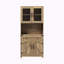 Armoire de bar avec porte-gobelet Arleatha