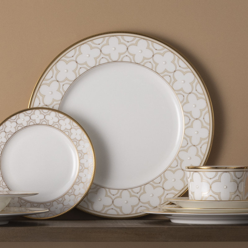 Ensemble de 4 assiettes plates Noritake Tre ordinateur, 11 po