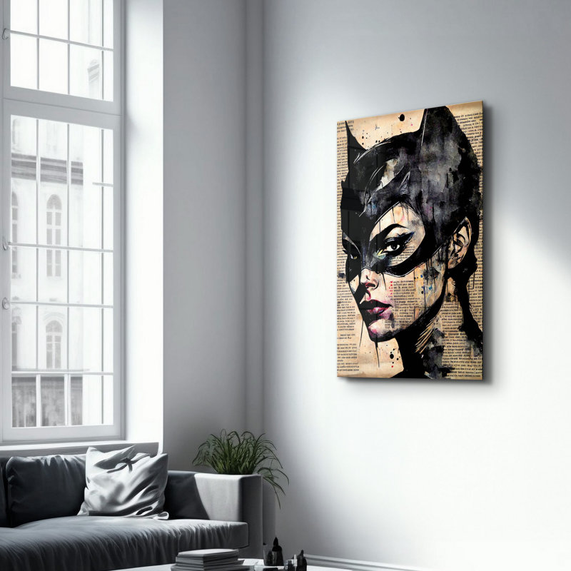 Elegant Tempered Glass Wall Art Painting, 13.8 x 21.7 inches | 100% Tempered Glass, Thickness: 0.16 inches | UV Printed for Vibrant Colors | Perfect for Home Decor, Living Room, & Office Spaces