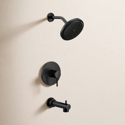 Ensemble de garniture de baignoire et de douche à 1 poignée Align M-Core 3-Series, valve requise