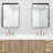 Wall Rectangular Mirror Metal Framed-2105888344