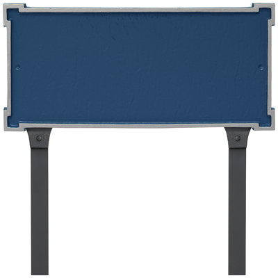 New Yorker 2-Line Lawn Address Sign