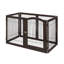 Free Standing Pet Gate With Door-235390490