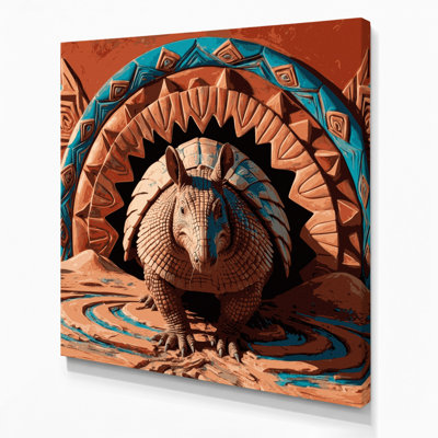 Art mural sur toile 4 "Southwestern Animals"