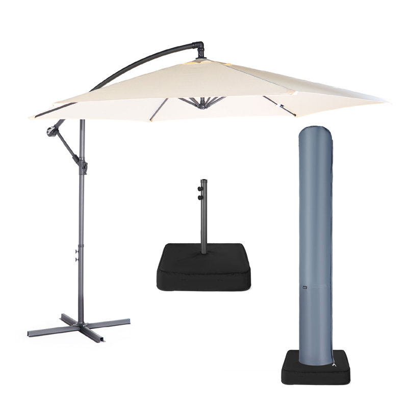310cm Cantilever Parasol, Ivory