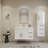 41.9" Wall-Mounted Single Bathroom Vanity Set-70381316