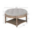 Table basse avec repose-pieds capitonné-1350096389