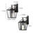 Jasper Outdoor Wall Lantern