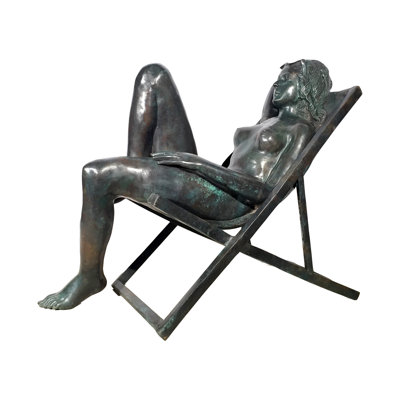 Bronze Garden Statue