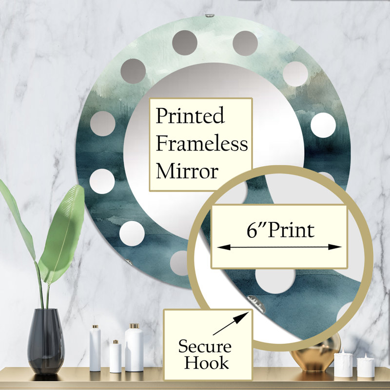 Moquin Circle Mirror, 32" x 32"