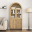 Armoire de dôme en panneau de fibres à densité moyenne Tech-Inspired - Une combinaison intelligente de rangement pour les collations et d'éclairage à DEL.-1822779757