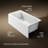 Underscore 60" x 30" Rectangular Alcove Soaking Bathtub with Integral Apron-37341158