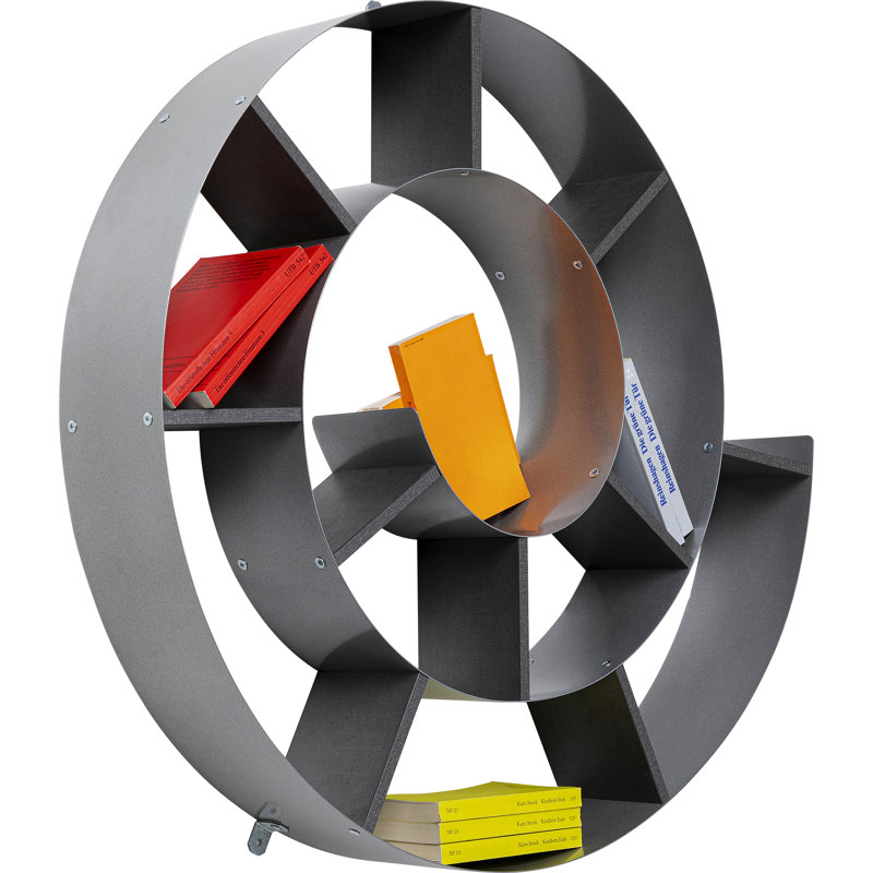 Snail Floating Shelf Silver/Grey