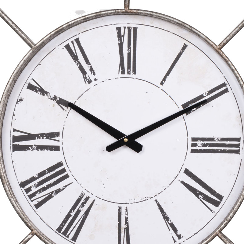 Horloge murale surdimensionnée Draughn