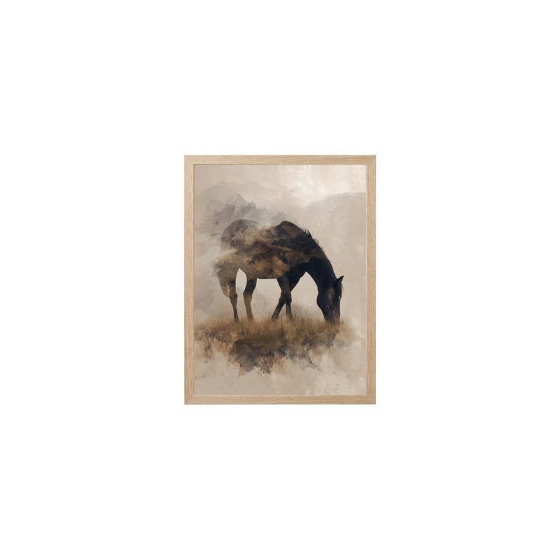 In the Dust of Morning, 20" H x 26" W