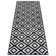 Flatweave Black/Cream Rug