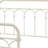 Azyra Spindle Metal Bed In White-2094584088