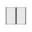 Double porte escamotable en aluminium-136145921-137561536