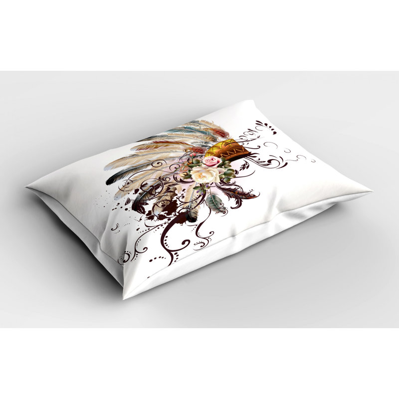 Feather Polyester Sham Set, Twin