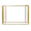 Contemporary Iron Console Table