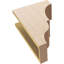 Bois de cèdre brut Asheboro, grain de bois TimberThane Corbel, apprêté brun clair-88289103