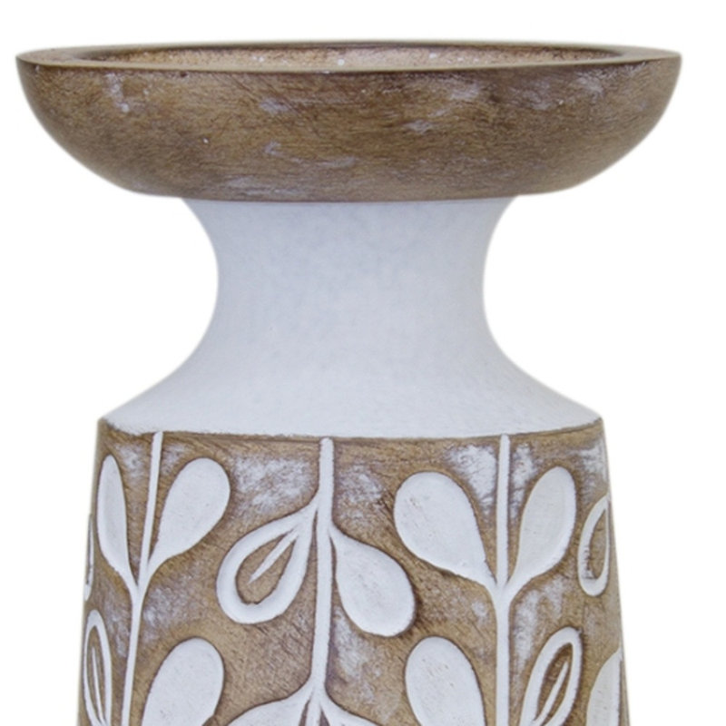 Ensemble de trois plateaux de table bruns sans flamme