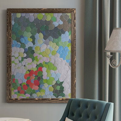 Shenna Santa Barbara, peinture sur toile encadrée