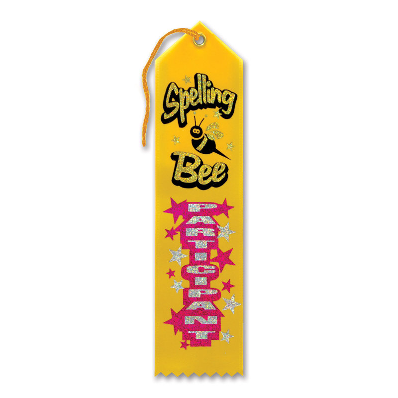 Ruban de récompense «Spelling Bee»