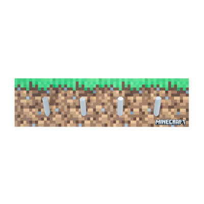 Minecraft Coatrack with 4 hooks