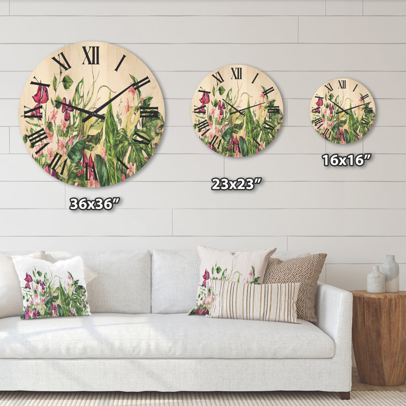Horloge murale, Moyen