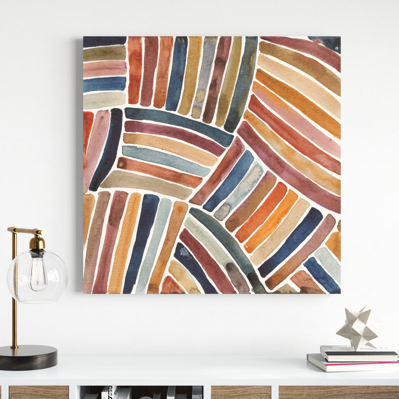 Furrow I - impression sur toile tendue, H 36 po x l 36 po