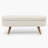 Gligor Linen Upholstered Storage Bench