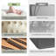 Chaise de travail en velours Doreen-1230664783