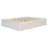 Queen Size Platform Bed Frame With 4 Storage Drawers And Hydraulic Lift Footboard Storage, No Headboard, Modern Space-Saving Design-Antique White-682950121