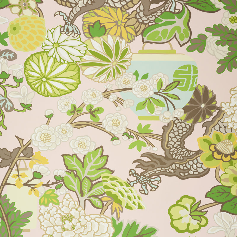 Chiang Mai Dragon Wallpaper, Blush