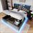 Queen Size Upholstered Bed-1951420996