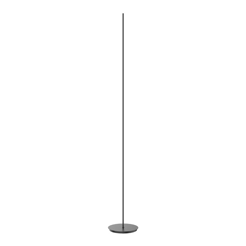 Reeds 70.13'' LED Column Floor Lamp, Black