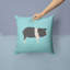 Coussin extérieur éclectique porc check-23813617-48710986