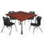Ensemble de table de salle à manger et de chaises Kee-79646461-93832723-93832725