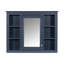 Armoire à pharmacie murale moderne avec miroir et 6 tablettes ouvertes Modern-782078342