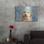 Art mural en métal Red Barrel Studio® «Flower Crown Goldendoodle 5» par Furbaby Affiliates-394331398