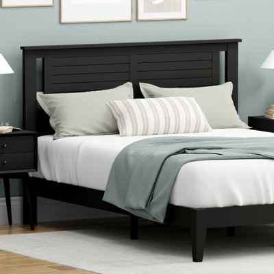 Canton Solid Wood  Platform Bed