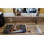 Basset Hound and Santa Claus Dish Drying Mat