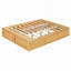 Grand lit plateforme avec 4 tiroirs de rangement et pied de lit-1183373015
