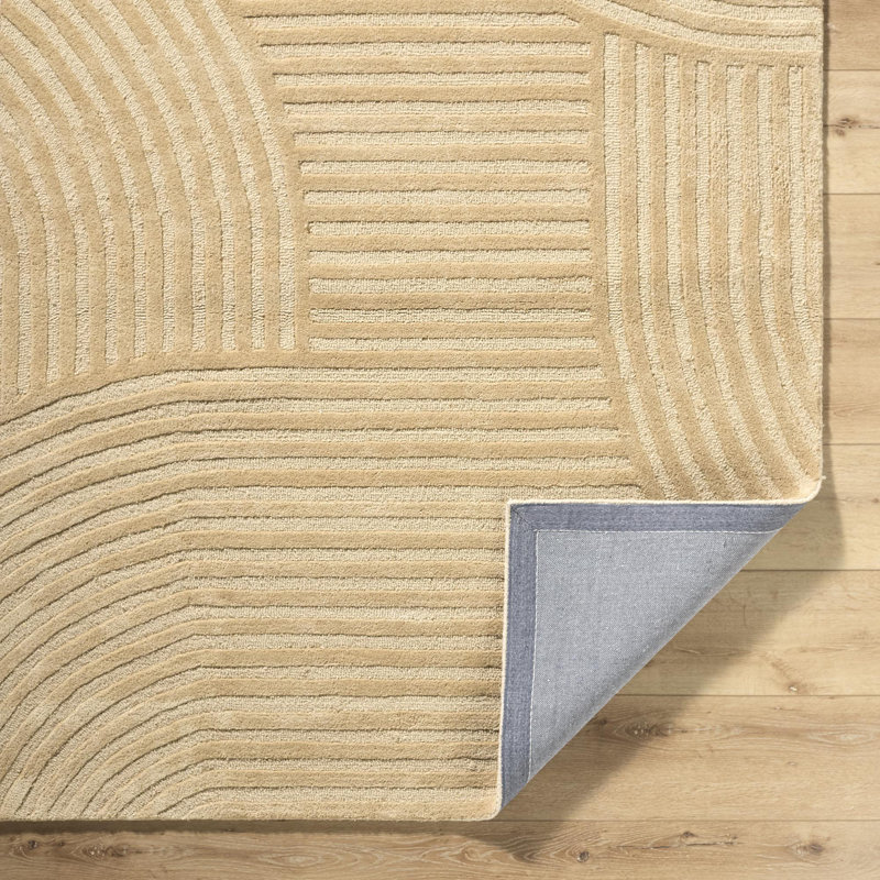 Tapis d'intérieur fait à la main Solano, Rectangulaire 2 pi x 3 pi