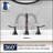 2-Handle 8 Inch Widespread Bathroom Sink Faucet Oil Rubbed Bronze Lavatory Faucet 3 Hole 360° Swivel Spout Vanity Sink Basin Faucets With Pop Up Drain Assembly And Cupc Water Supply Hoses