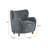 Reshami Wing Back Fabric Upholstered Accent Chair-666298616