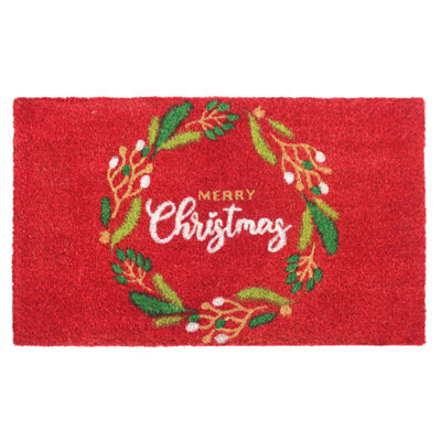 Non-Slip Christmas Doormat